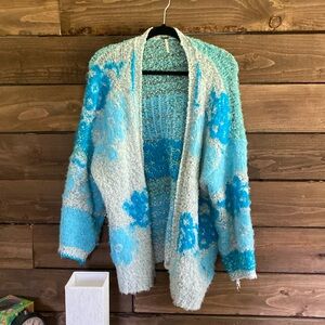 NWOT Free People Gather Me Close Cardi